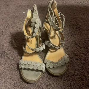Lucky Brand open toe heeled sandals
